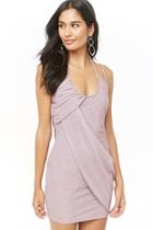 Forever21 Lurex-blend Halter Cami Dress