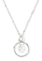 Forever21 Cubic Zirconia Charm Necklace