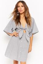 Forever21 Cutout Kimono Mini Dress
