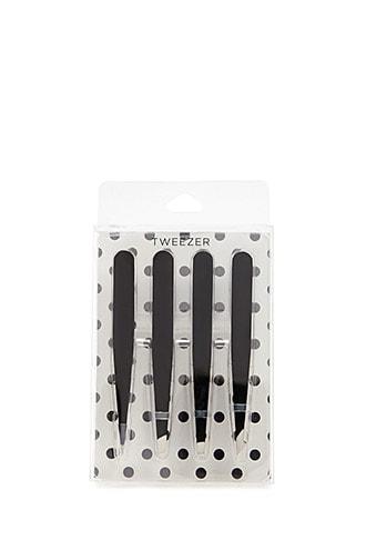 Forever21 Stainless Steel Tweezer Set