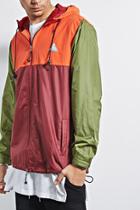 Forever21 All Good Grid Print Windbreaker