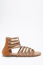 Forever21 Studded Faux Suede Gladiator Sandals