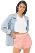 Forever21 French Terry Marled Dolphin Shorts