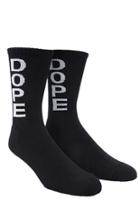 Forever21 Dope Logo Crew Socks