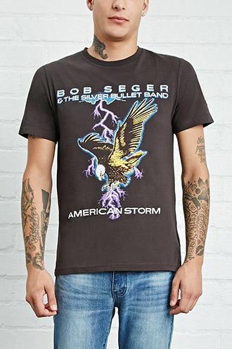 21 Men Men's  Bob Seger Graphic Tee