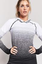 Forever21 Active Ombre Stripe Top