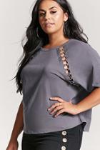 Forever21 Plus Size O-ring Cutout Tee