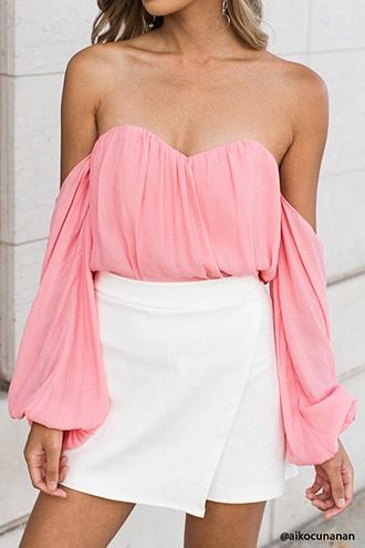 Forever21 Contemporary Sweetheart Top