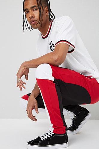Forever21 Waimea Colorblock Track Pants