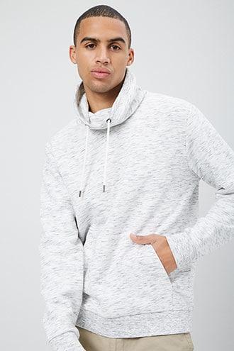 Forever21 Heathered Funnel Neck Pullover