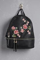 Forever21 Floral Embroidered Mini Backpack