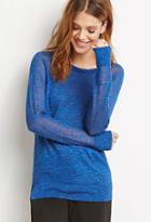 Love21 Marled Loose-knit Raglan Sweater