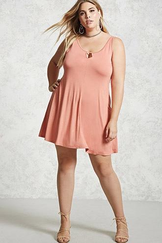 Forever21 Plus Size Keyhole Dress