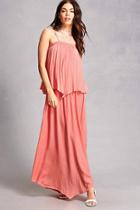 Forever21 Boho Me Flounce Maxi Dress