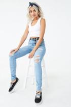 Forever21 Levis 720 Distressed High-rise Super Skinny Jeans