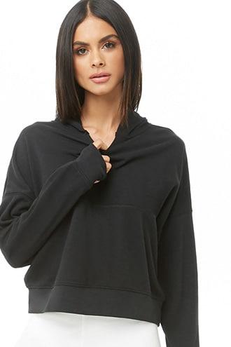 Forever21 Active Terrycloth Hoodie