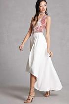 Forever21 High-low Satin Skirt