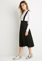 Forever21 Pleated Overall Skirt