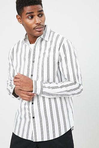Forever21 Classic Striped Shirt