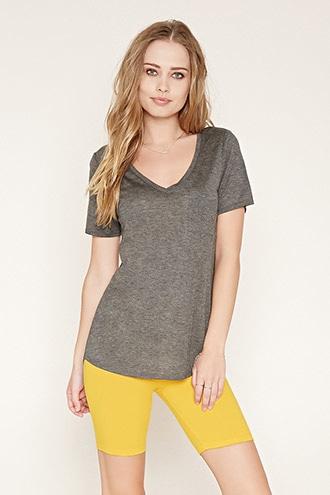 Forever21 Cotton-blend Bike Shorts