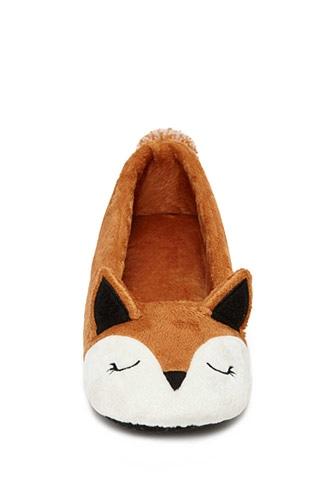 Forever21 Women's  Fox House Slippers