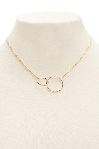 Forever21 Linked O-ring Pendant Necklace
