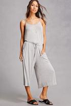 Forever21 Draped Jersey Cami Jumpsuit