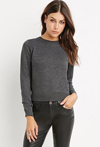 Love21 Classic Heathered Sweater