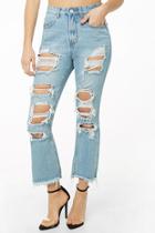 Forever21 Momokrom Distressed Ankle Pants