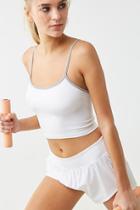 Forever21 Active Ribbed Contrast Cropped Cami