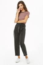 Forever21 High-rise Frayed Jeans