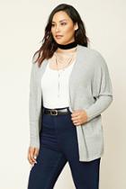 Forever21 Plus Women's  Plus Size Seed Knit Cardigan