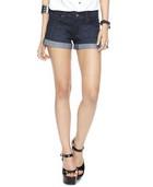 Classic Cuffed Denim Shorts