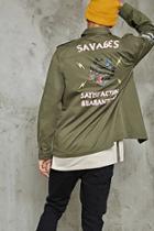 Forever21 Savages Graphic Utility Jacket