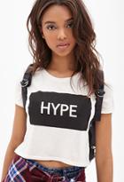 Forever21 Hype Graphic Boxy Tee