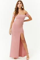Forever21 Ruffle Off-the-shoulder Gown