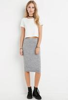 Forever21 Heathered Bodycon Pencil Skirt