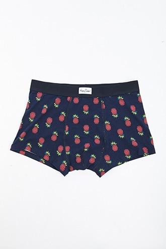Forever21 Men Happy Socks Pineapple Trunk