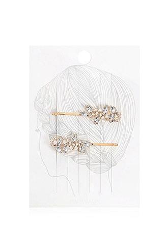 Forever21 Diamante Cluster Bobby Pin Set