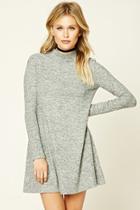 Forever21 Women's  Contemporary Marled Knit Dress