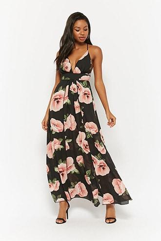 Forever21 Floral Cami Maxi Dress