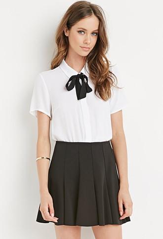 Forever21 Fluted Skirt