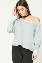 Forever21 French Terry Dolman Top