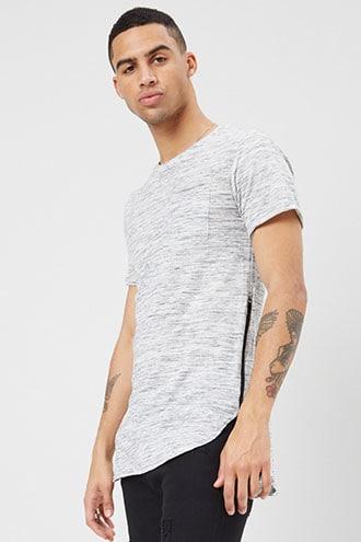 Forever21 Ocean Current Zippered Tee