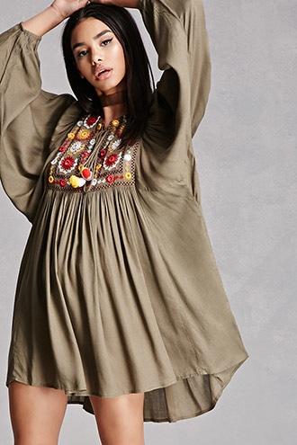 Forever21 Rd & Koko Dolman Peasant Dress