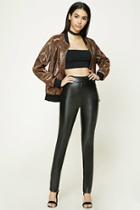 Forever21 Faux Leather Skinny Pants
