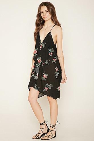 Forever21 Contemporary Floral Dress