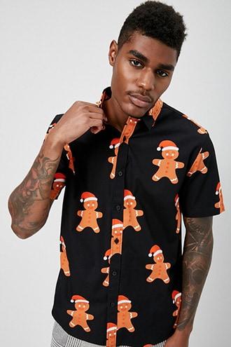 Forever21 Classic Gingerbread Shirt