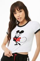 Forever21 Minnie Mouse Ringer Tee