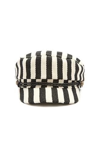 Forever21 Striped Cabby Hat